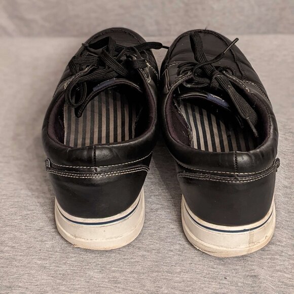Men's Chaps Black Casual Lace-up Sneakers Shoes Size 12 - Picture 4 of 7
